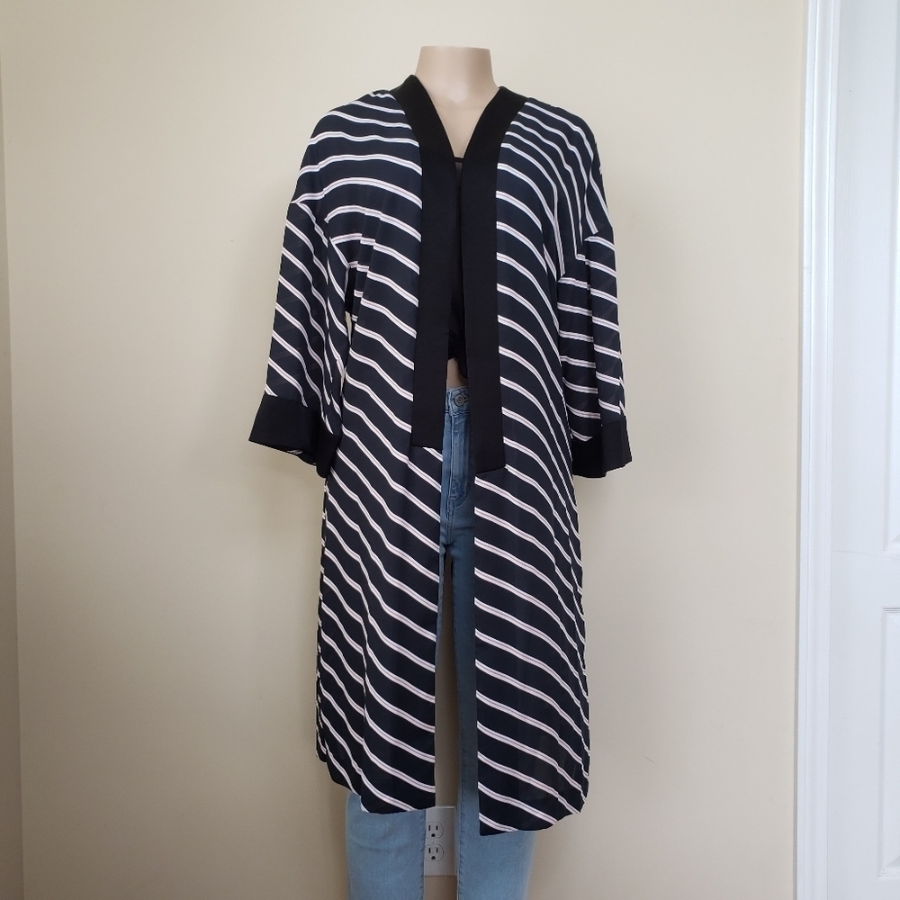 ALLEN SCHWARTZ Yeal Draped Cardigan - Picture 2 of 11